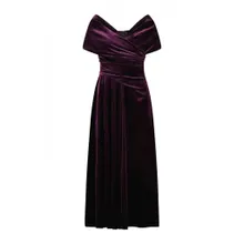 Talbot Runhof - Abenkleid in Samt - Größe 34 - violett Talbot Runhof - Abenkleid in Samt - Größe 34 - violett