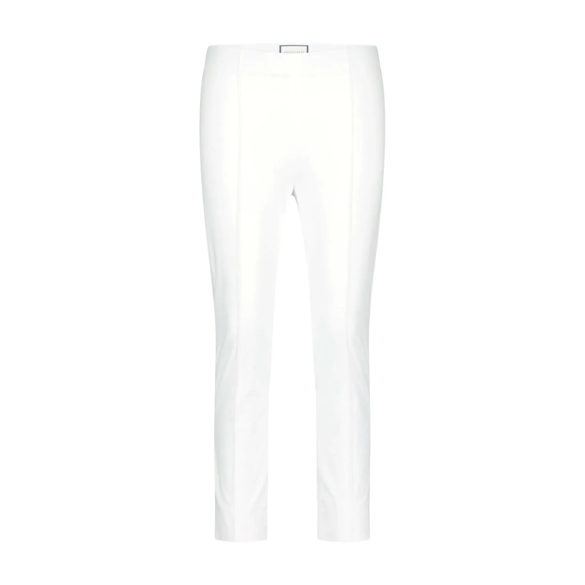 Seductive - Figurbetonte Hose Capri - Größe 42 - weiß – Bild 4