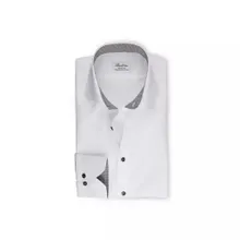 STENSTRÖMS - Hemd aus zweifacher Super-Baumwolle - Größe 39 - white STENSTRÖMS - Hemd aus zweifacher Super-Baumwolle - Größe 39 - white