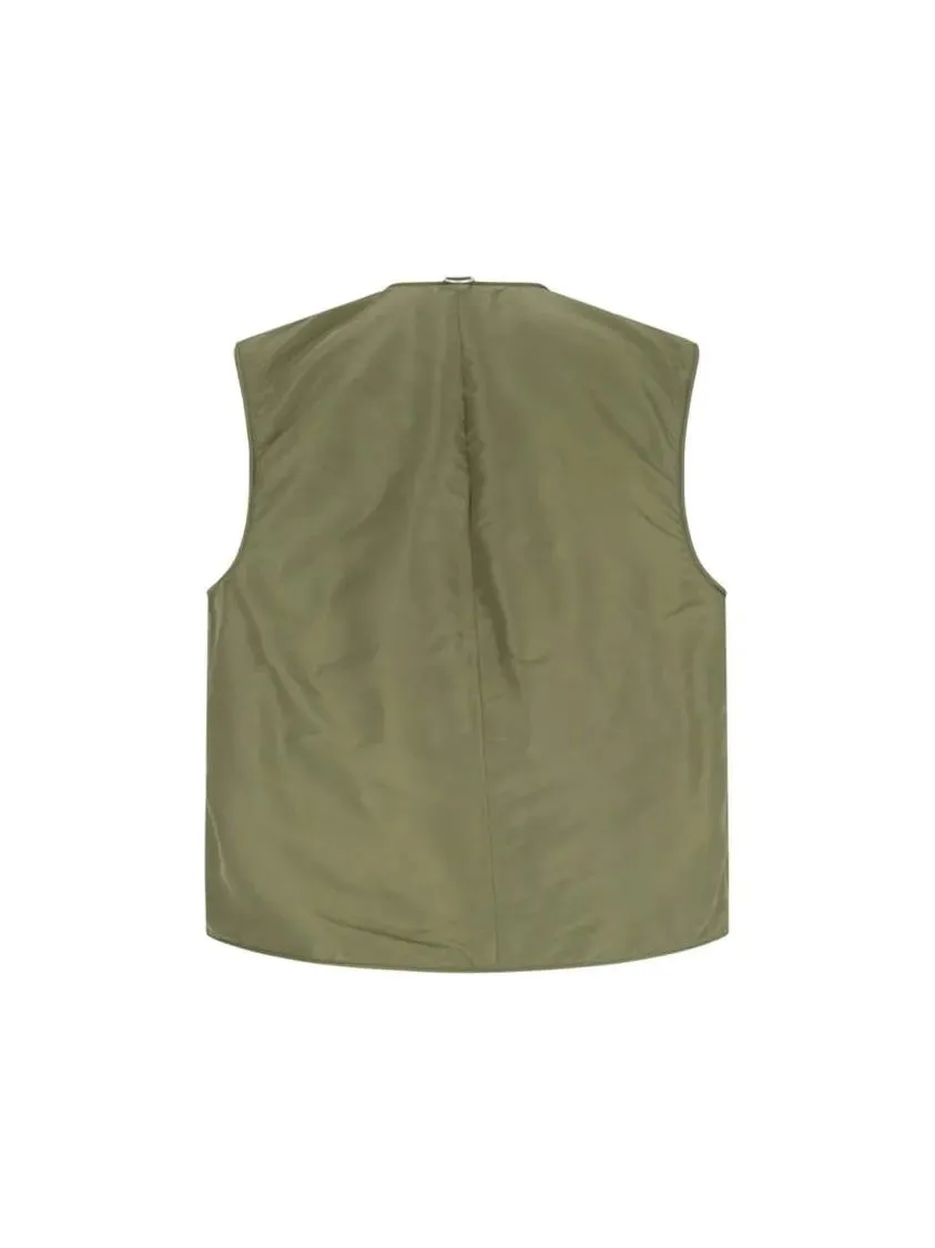 Hed Mayner - Sleeveless Utility Jacket With Front Zip - Größe XS - grün – Bild 2