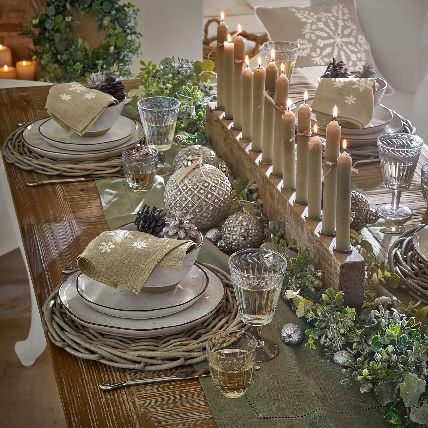 Platzteller 2er Set Bland – Bild 2