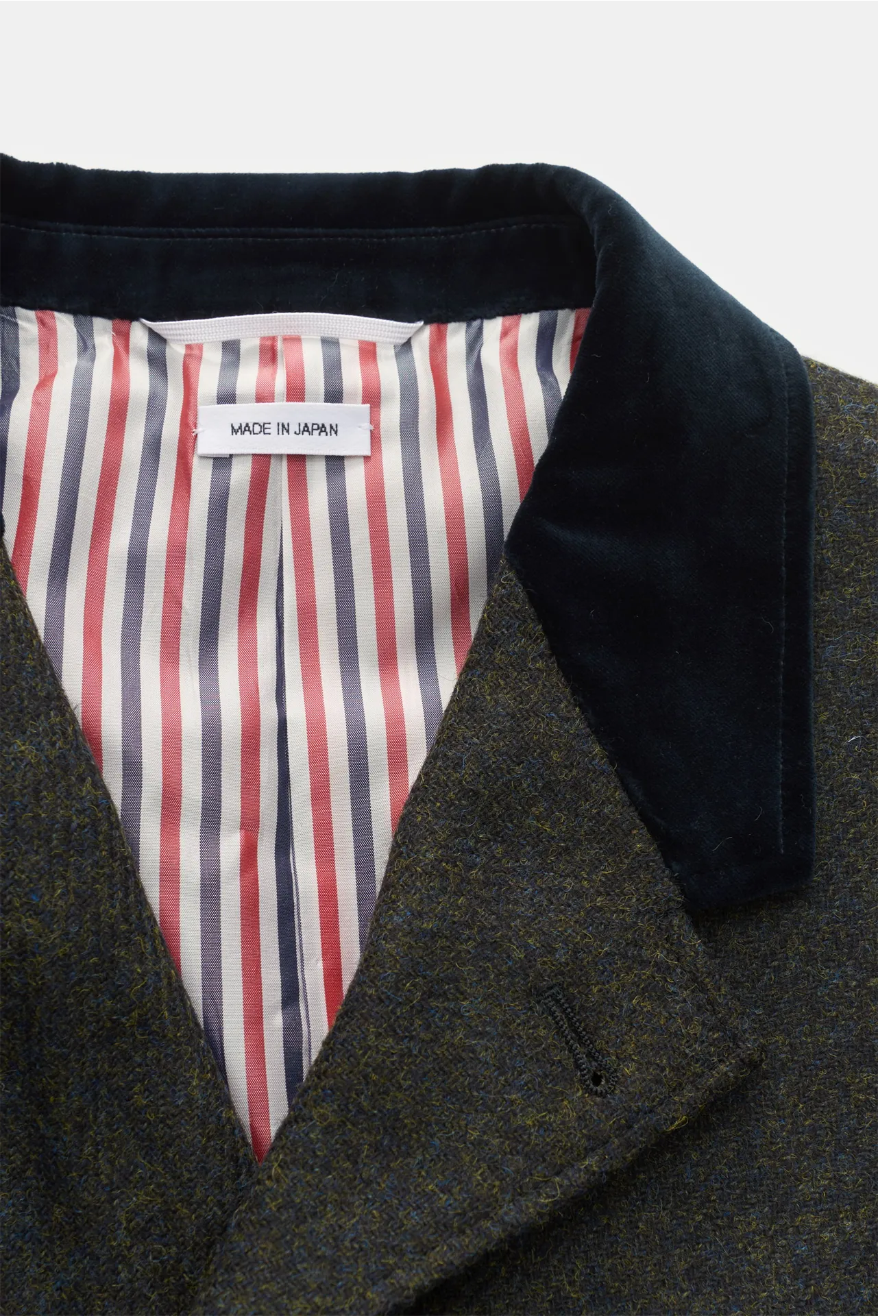 Thom Browne - Herren - Wollmantel dunkelgrün – Bild 3