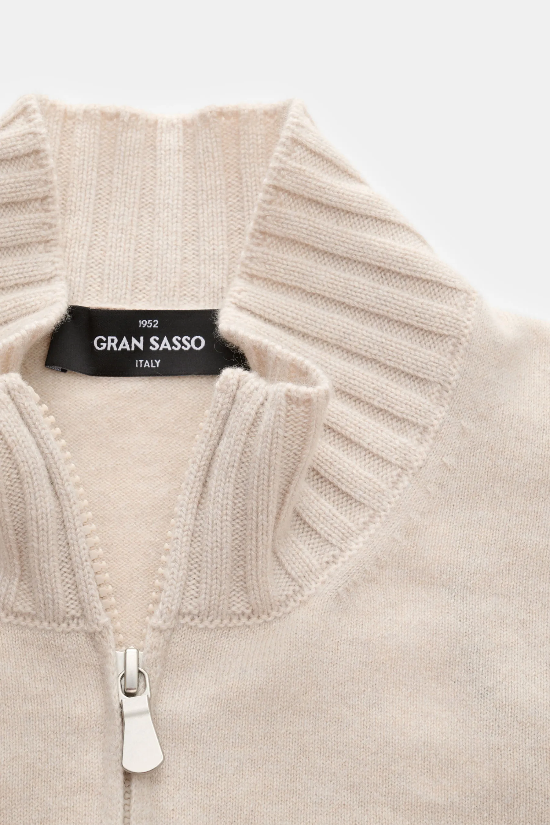 Gran Sasso - Herren - Cashmere Troyer sand – Bild 4