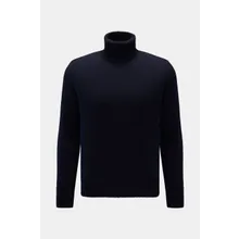 B.F. Knitwear - Herren - Merino Rollkragenpullover navy B.F. Knitwear - Herren - Merino Rollkragenpullover navy