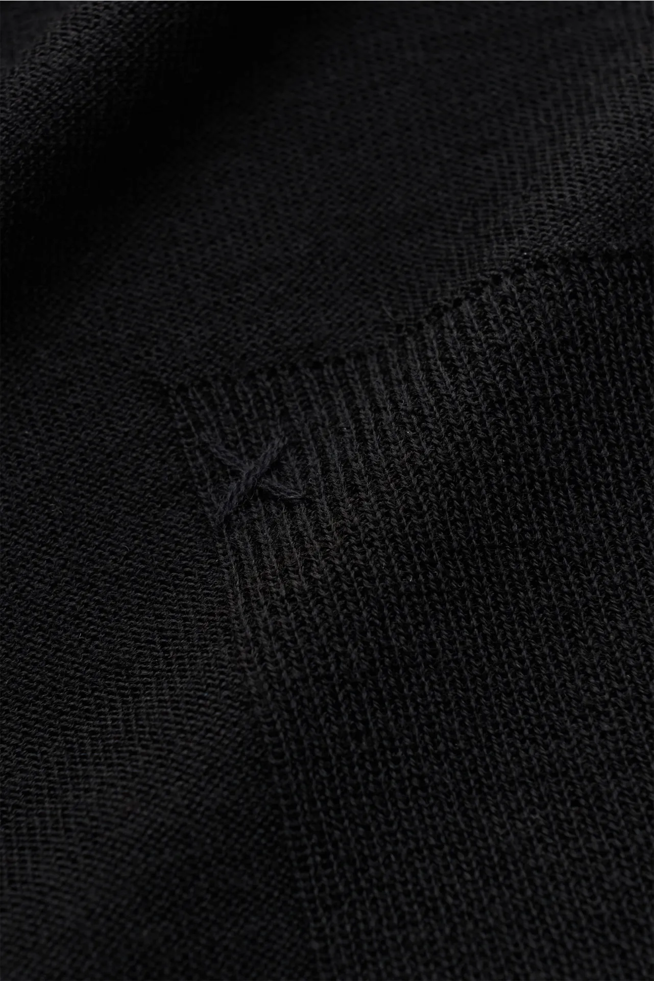 Weber+Weber - Herren - Merino Rollkragenpullover schwarz – Bild 4