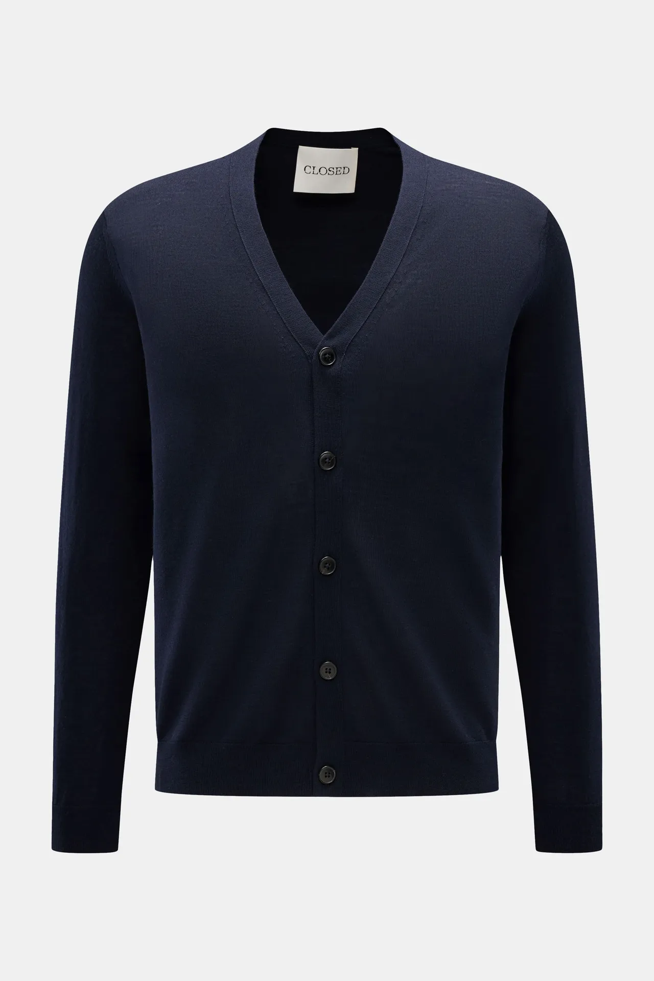 Closed - Herren - Feinstrick-Cardigan navy Closed - Herren - Feinstrick-Cardigan navy