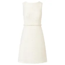 Apart - Bouclékleid - Größe 44 - creme Apart - Bouclékleid - Größe 44 - creme