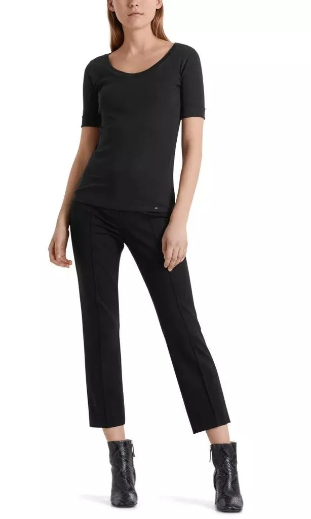 Marc Cain - T-Shirt - Größe 34 - schwarz – Bild 2