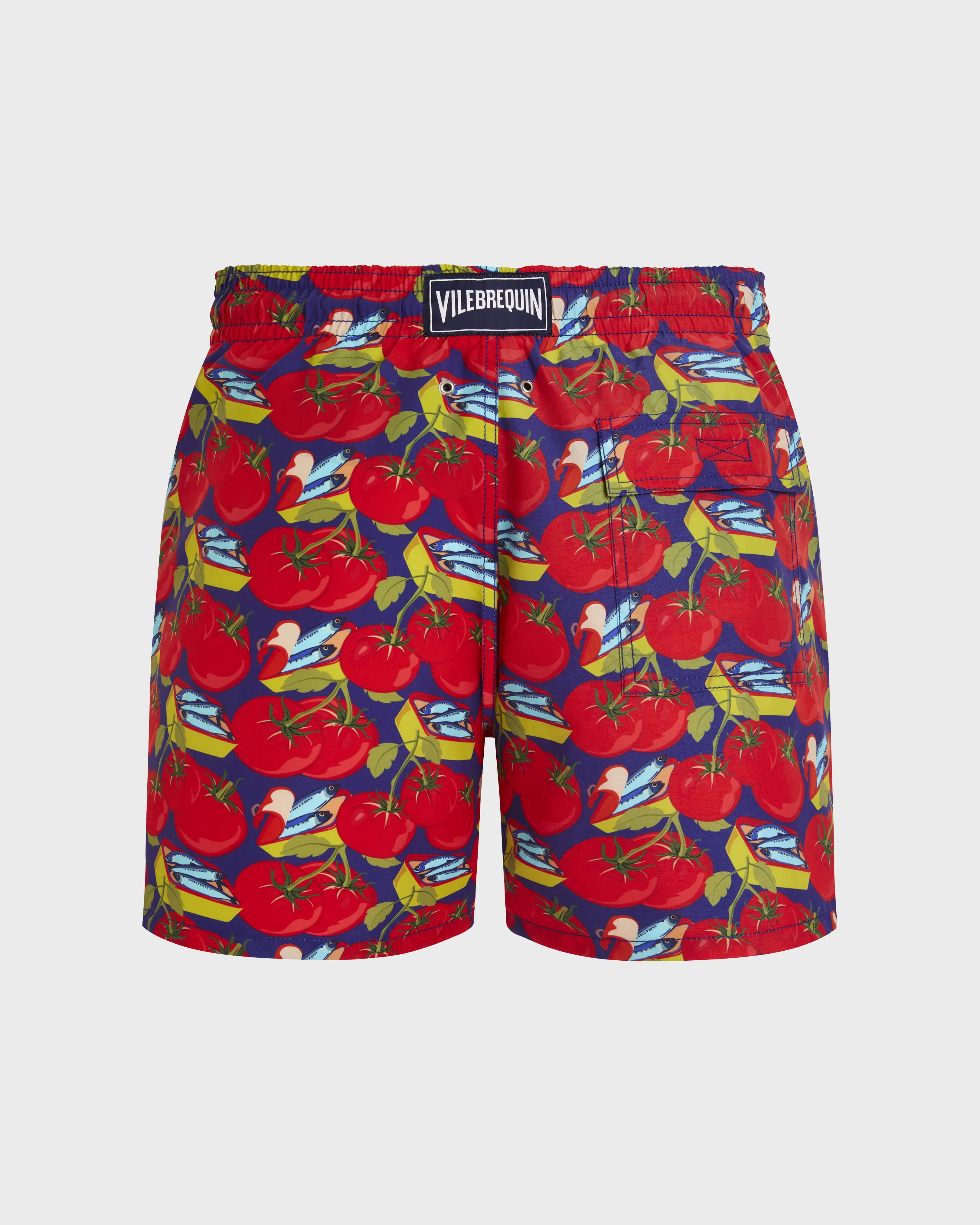 Vilebrequin - Sardine And Tomato Badeshorts Für Herren - Bademode - Moorea - Blau - Größe XXL – Bild 2