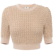 Elisabetta Franchi - Sweaters Honey - Größe 40 - gelb Elisabetta Franchi - Sweaters Honey - Größe 40 - gelb