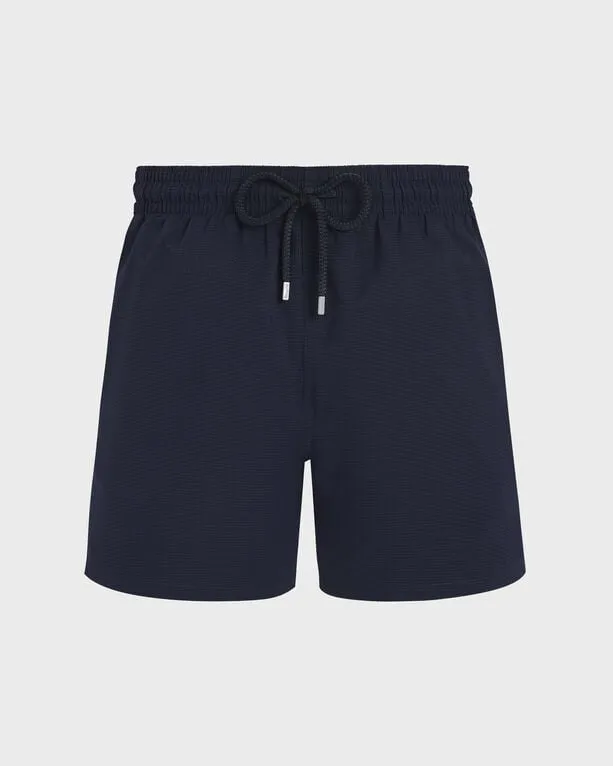 Vilebrequin - Ultraleichte Und Verstaubare Solid Badeshorts Mit Mikroperforation Für Herren - Bademode - Mahina - Blau - Größe XXXL Vilebrequin - Ultraleichte Und Verstaubare Solid Badeshorts Mit Mikroperforation Für Herren - Bademode - Mahina - Blau - Größe XXXL