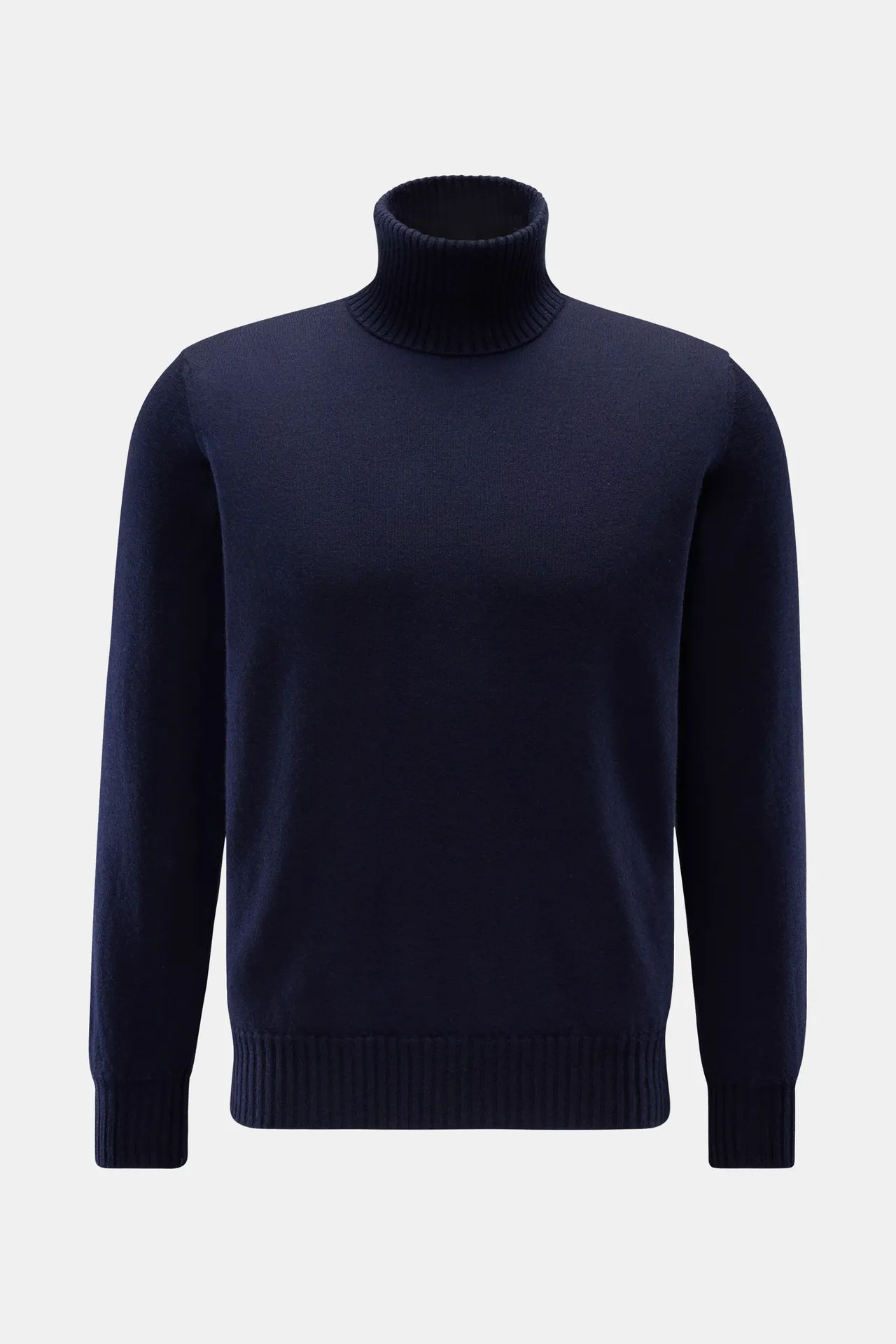 Fioroni - Herren - Cashmere Rollkragenpullover navy Fioroni - Herren - Cashmere Rollkragenpullover navy