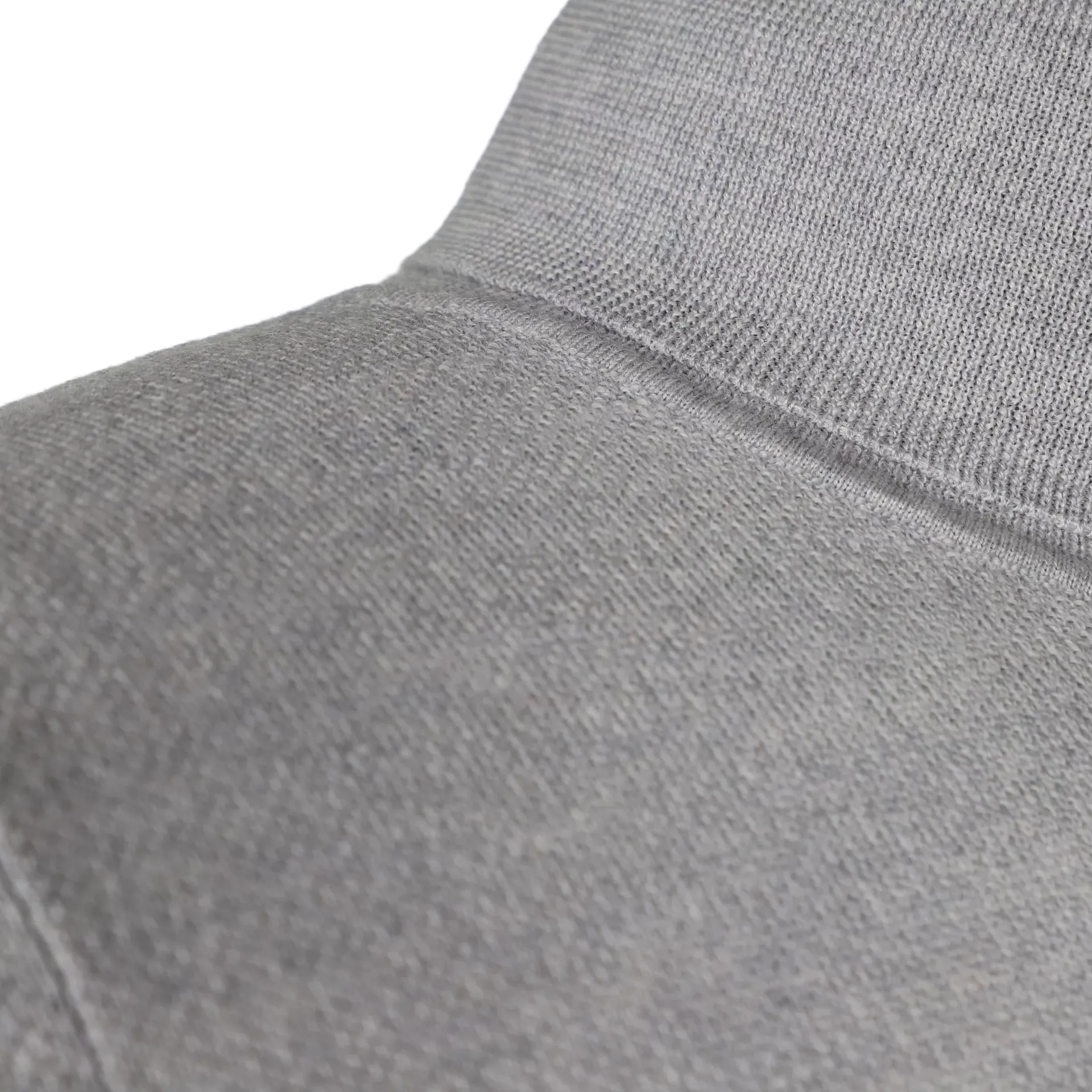 04651 - Merino Turtle - Größe M - grau – Bild 2