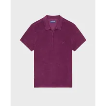 Vilebrequin - Solid Frottee-polohemd Für Herren - Polohemd - Phoenix - Violett - Größe L Vilebrequin - Solid Frottee-polohemd Für Herren - Polohemd - Phoenix - Violett - Größe L