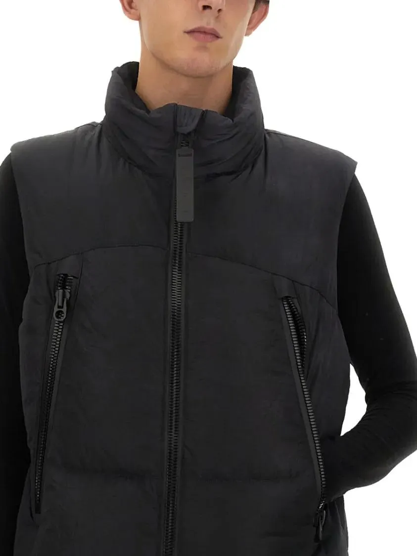 JG1 - Casual Black Jacket With High Collar - Größe L - schwarz – Bild 2