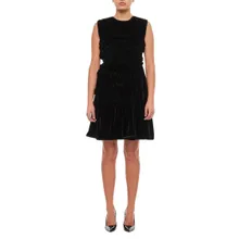 Cecille Bahnsen - Uki Sleeveless Velvet Dress - Größe 10 - schwarz Cecille Bahnsen - Uki Sleeveless Velvet Dress - Größe 10 - schwarz