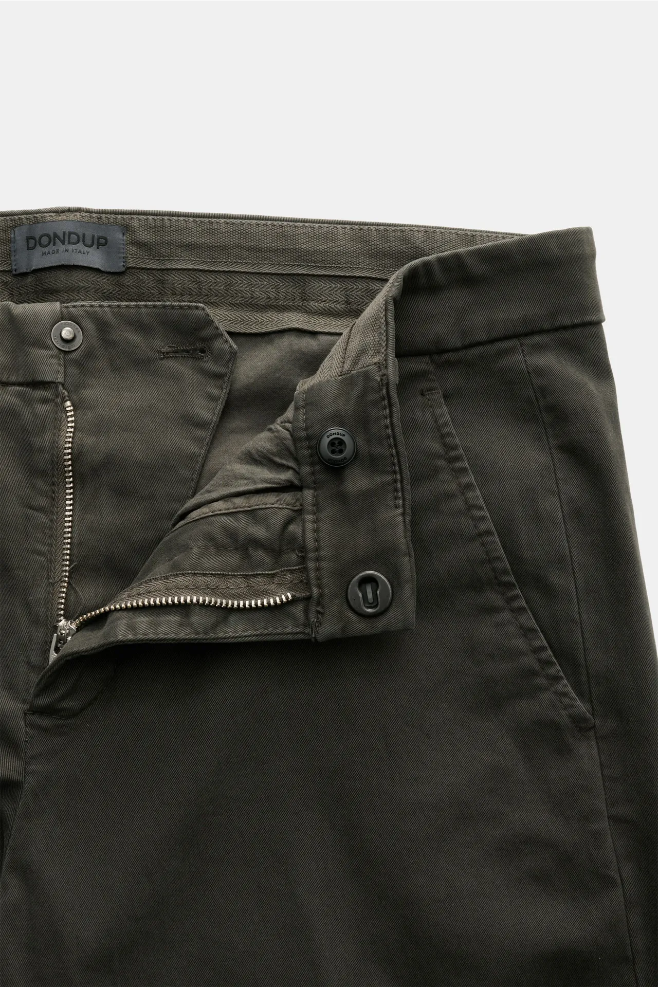 Dondup - Herren - Chino 'Gaubert' dunkelgrau – Bild 4