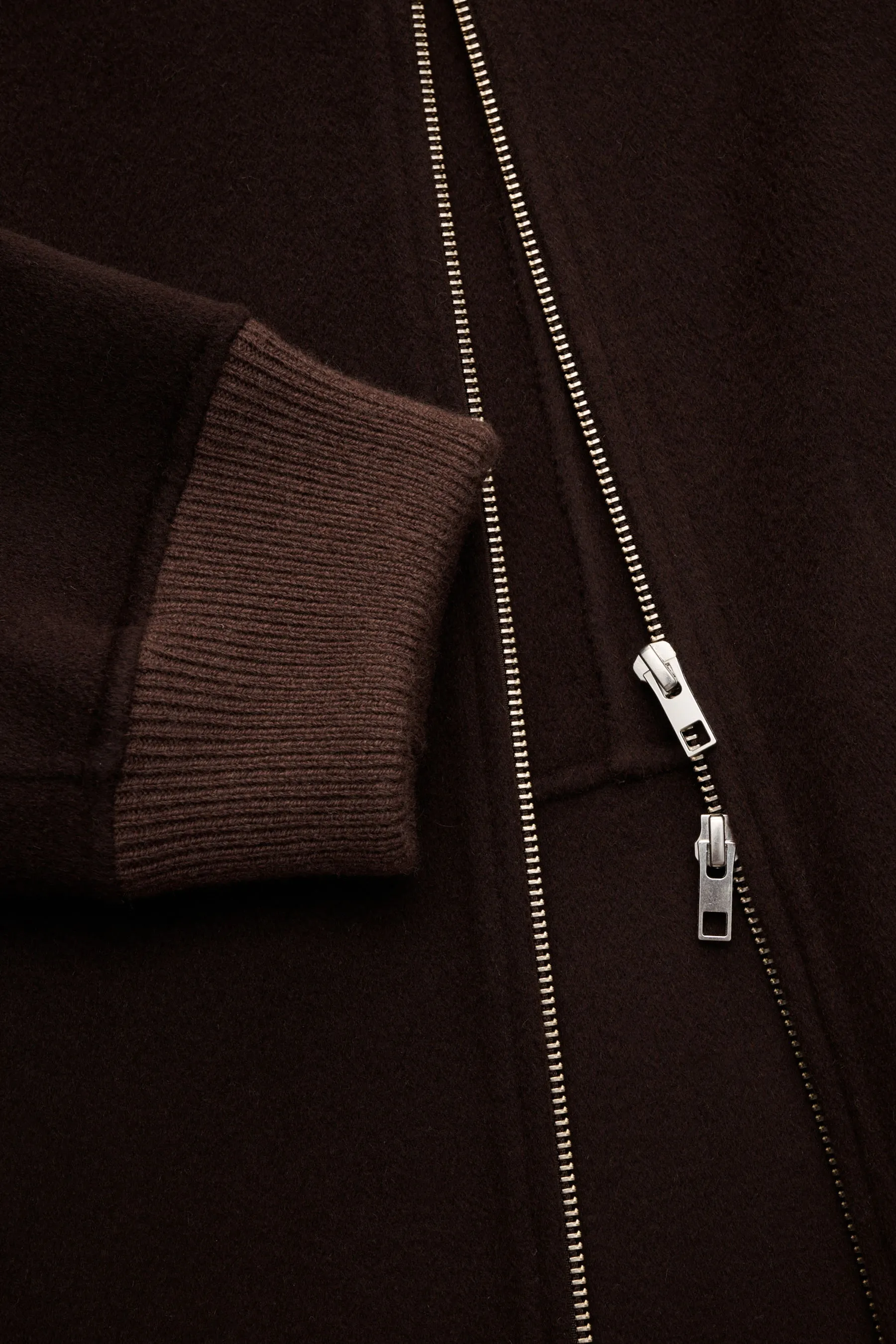 Soft Goat - Herren - Blouson dunkelbraun – Bild 4