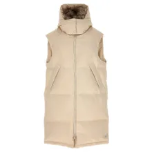 Yves Salomon - Long Pile Insert Vest - Größe 40 - beige Yves Salomon - Long Pile Insert Vest - Größe 40 - beige