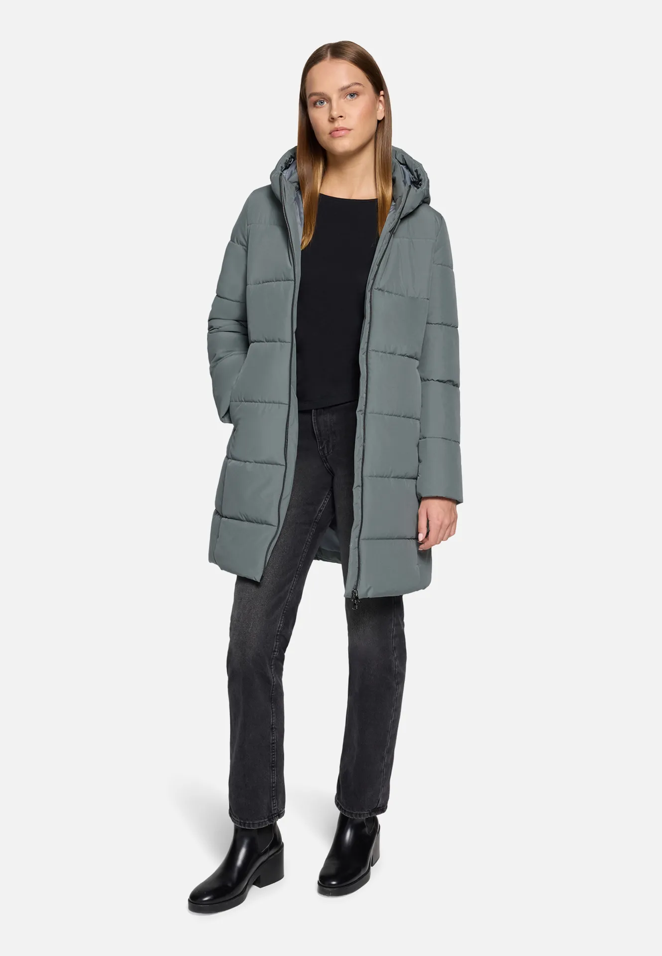 Outdoorjacke mit Kapuze – Bild 2