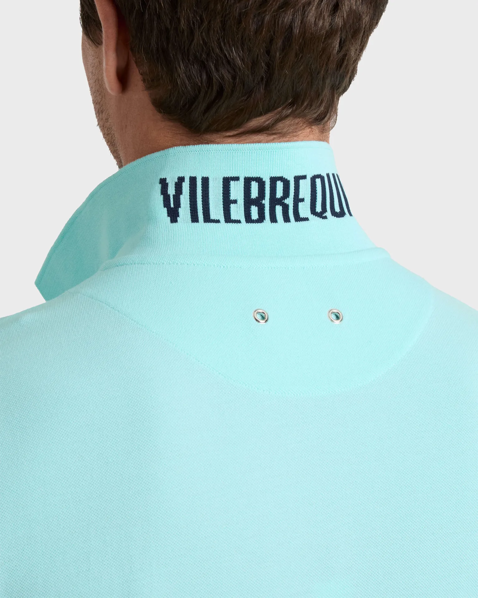 Vilebrequin - Solid Polohemd Aus Baumwolle Für Herren - Polohemd - Palatin - Blau - Größe S – Bild 6