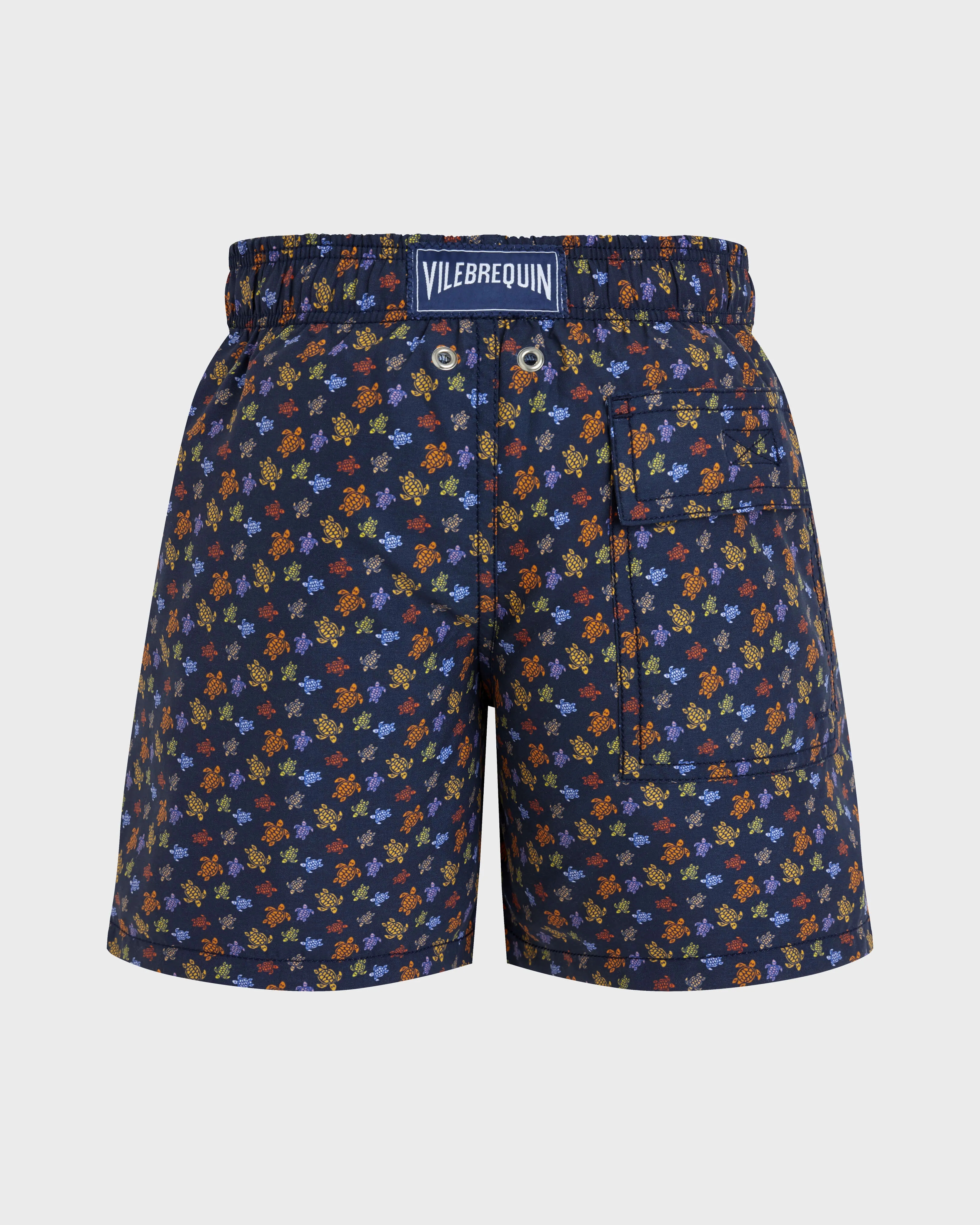 Vilebrequin - Micro Ronde Des Tortues Badeshorts Für Jungen - Bademode - Jim - Orange - Größe 4 – Bild 2