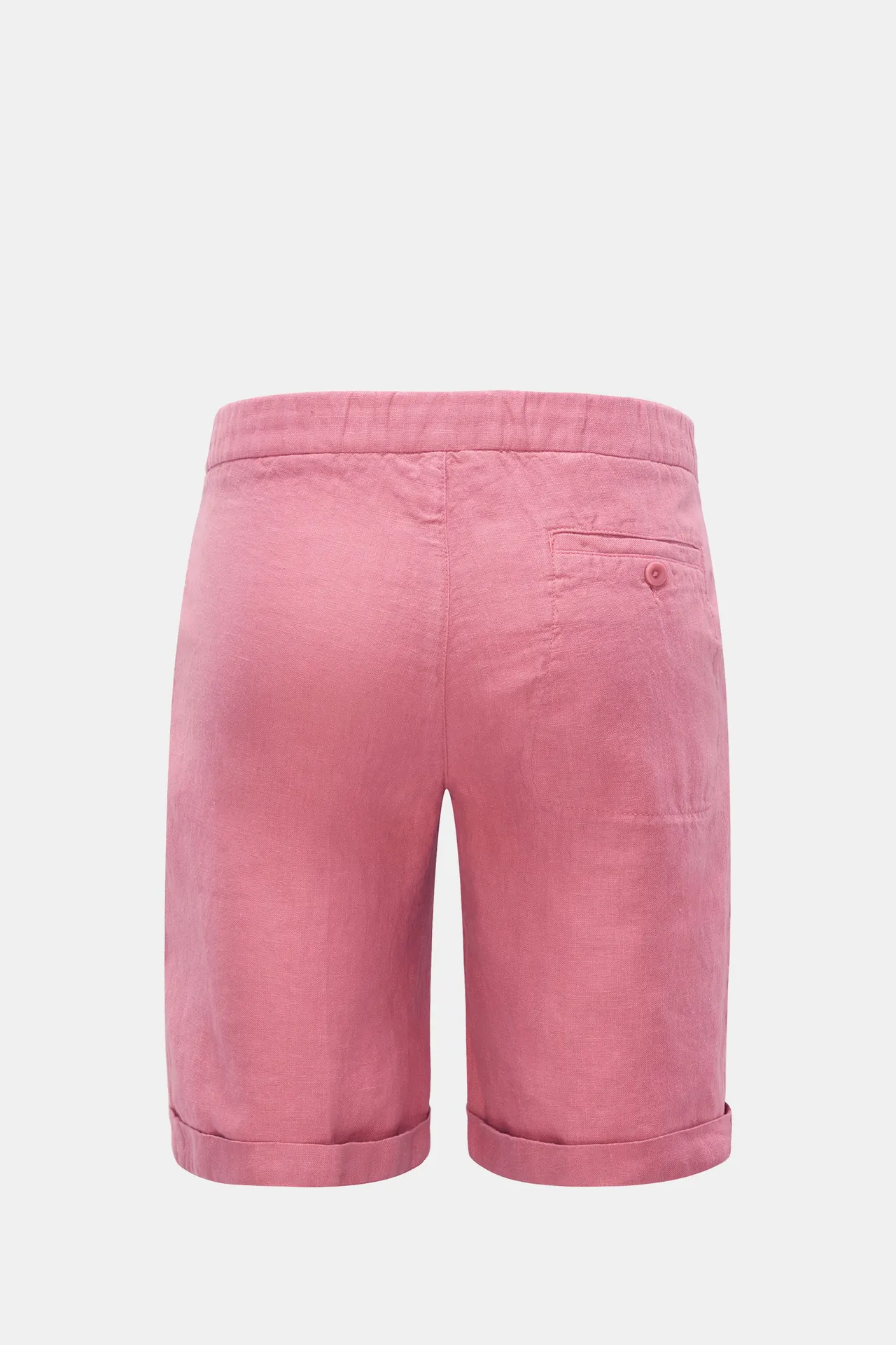 04651/ A trip in a bag - Herren - Leinen-Bermudas 'Linen Bermuda' hellrot – Bild 2