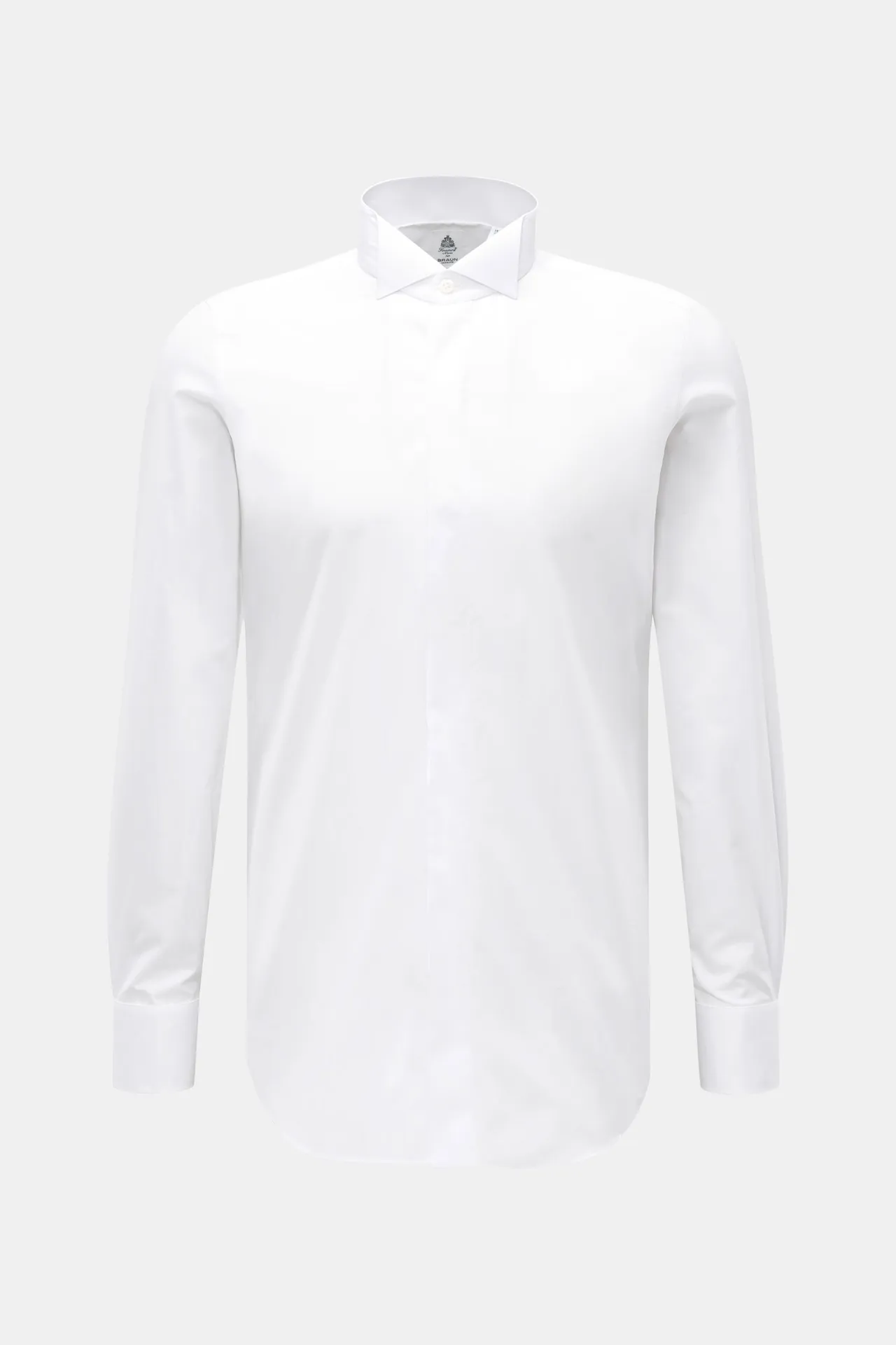 Finamore - Herren - Smokinghemd %27Luciano%27 Kläppchen-Kragen weiß Finamore - Herren - Smokinghemd %27Luciano%27 Kläppchen-Kragen weiß