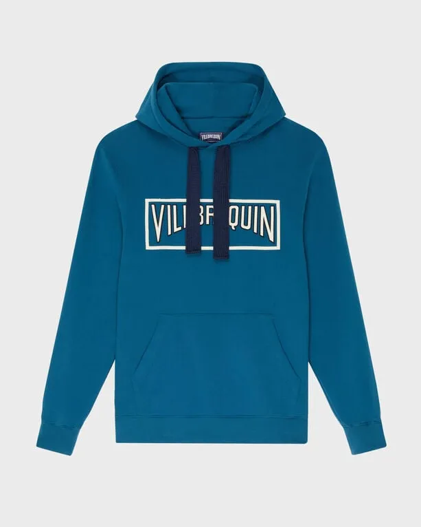 Vilebrequin - Solid Kapuzensweatshirt Aus Baumwolle Für Herren - Sweatshirt - Martino - Blau - Größe M Vilebrequin - Solid Kapuzensweatshirt Aus Baumwolle Für Herren - Sweatshirt - Martino - Blau - Größe M
