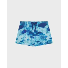 Vilebrequin - Coral Reef Badeshorts Für Mädchen - Shorty - Gaya - Blau - Größe 8 Vilebrequin - Coral Reef Badeshorts Für Mädchen - Shorty - Gaya - Blau - Größe 8