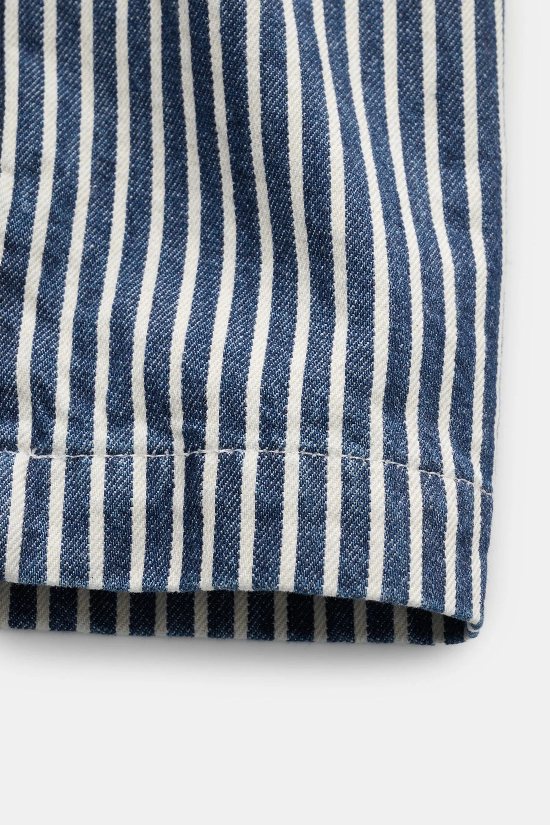 A.P.C. - Herren - Jeansjacke 'Raphael' blau/offwhite gestreift – Bild 5