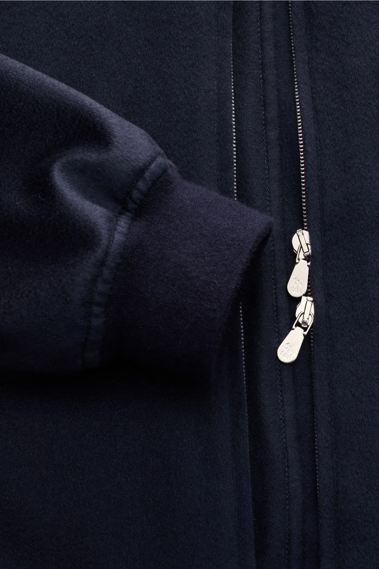 Brunello Cucinelli - Herren - Cashmere Blouson navy – Bild 4