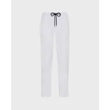 Vilebrequin - Hose Aus Tencel-satin Mit Elastischem Bund Für Herren - Jeanshose - Clemence - Weiss - Größe 42 Vilebrequin - Hose Aus Tencel-satin Mit Elastischem Bund Für Herren - Jeanshose - Clemence - Weiss - Größe 42
