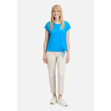 Strukturshirt mit Tunnelzug