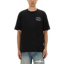 Amiri - Relaxed-Fit Cotton T-Shirt With Logo Print - Größe XL - schwarz Amiri - Relaxed-Fit Cotton T-Shirt With Logo Print - Größe XL - schwarz