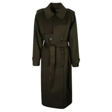Michael Kors - Utility Long Coat Green - Größe M - grün Michael Kors - Utility Long Coat Green - Größe M - grün