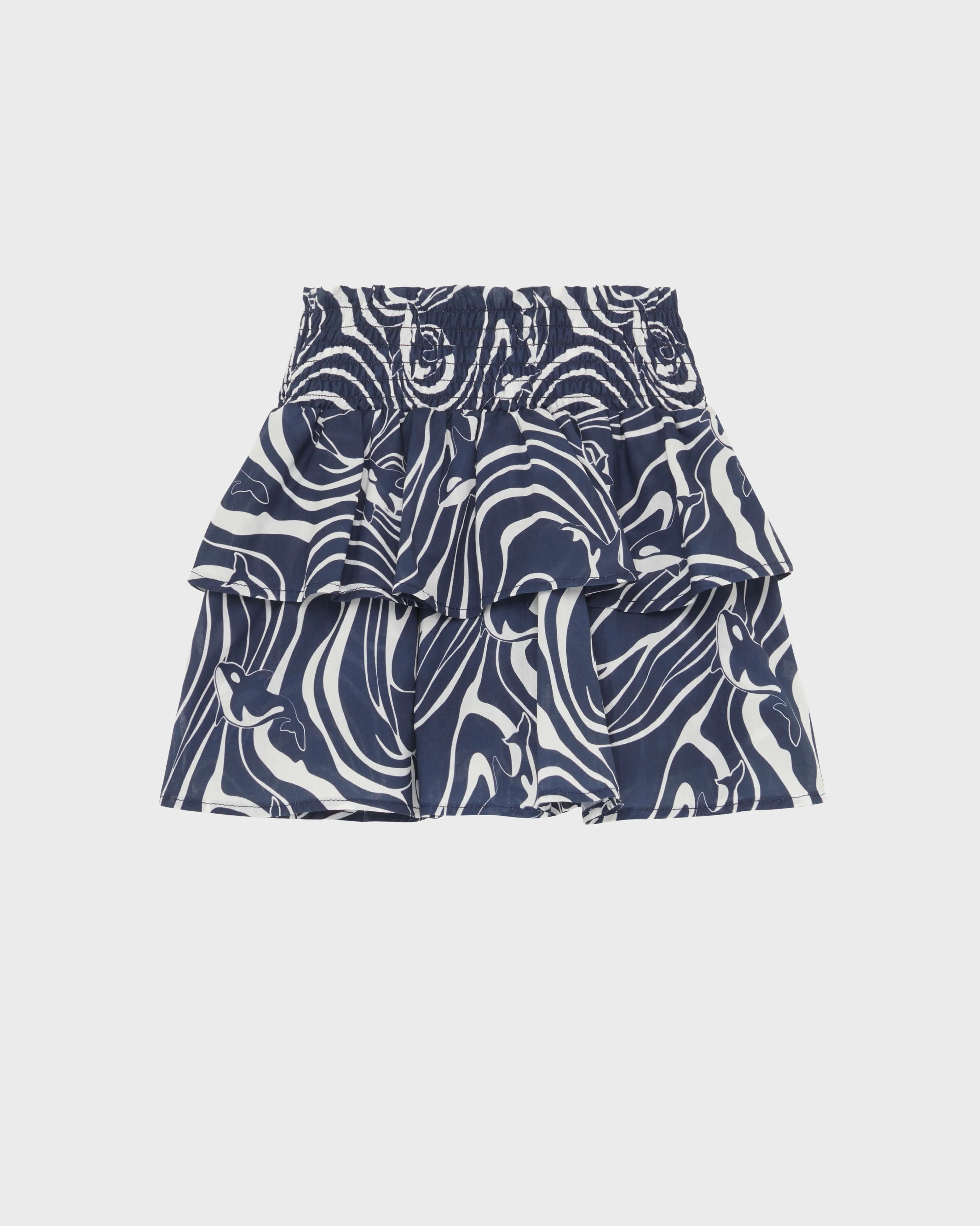 Vilebrequin - Rock Mit Orcas-design Und Elastischer Taille Für Mädchen - Rock - Gallina - Blau - Größe 10 – Bild 2