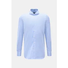 Finamore - Herren - Business Hemd %27Sergio Napoli%27 Haifisch-Kragen blau/weiß kariert Finamore - Herren - Business Hemd %27Sergio Napoli%27 Haifisch-Kragen blau/weiß kariert