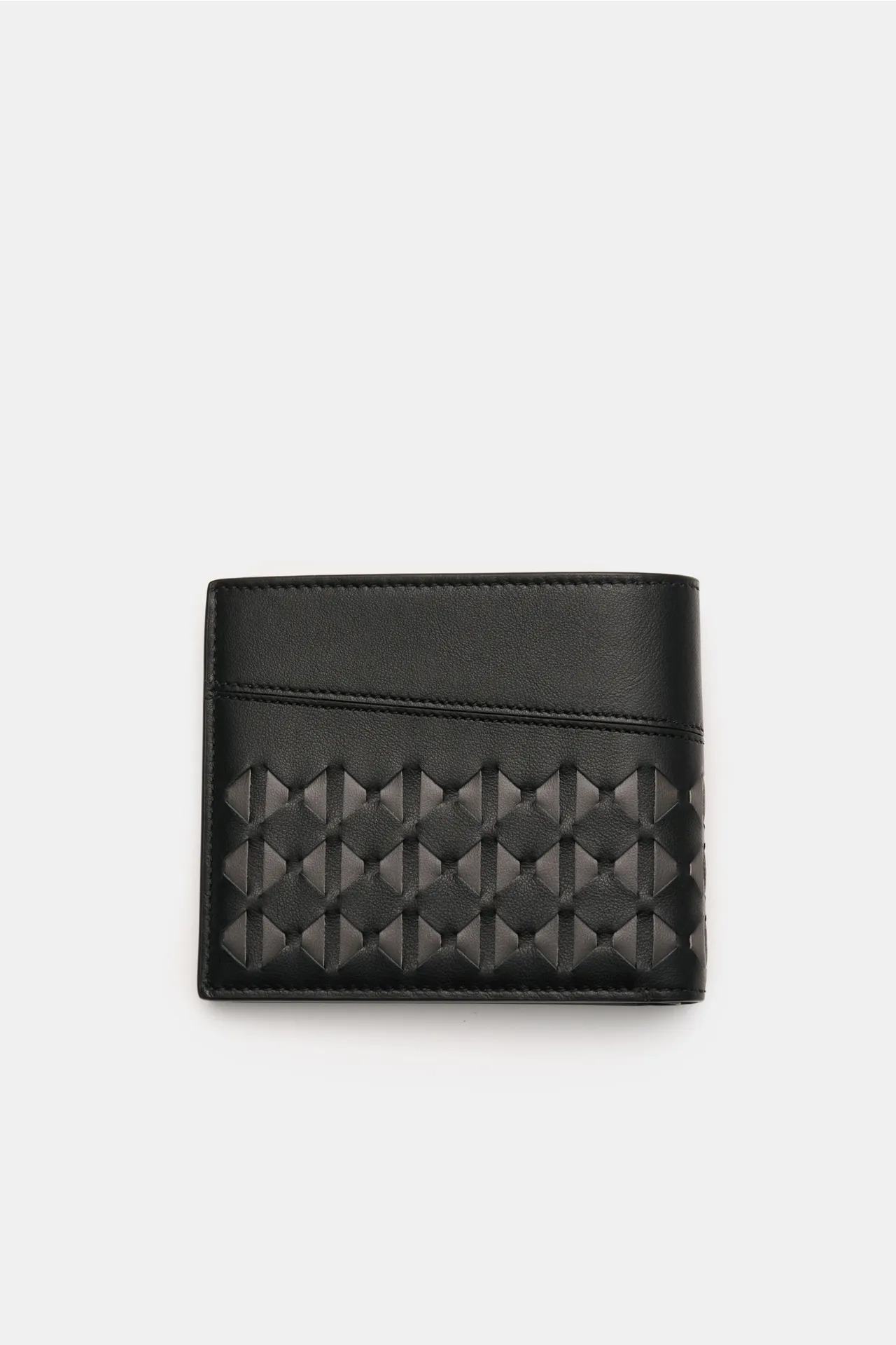 Serapian - Herren - Portemonnaie 'Mosaico' schwarz/dunkelgrau – Bild 3