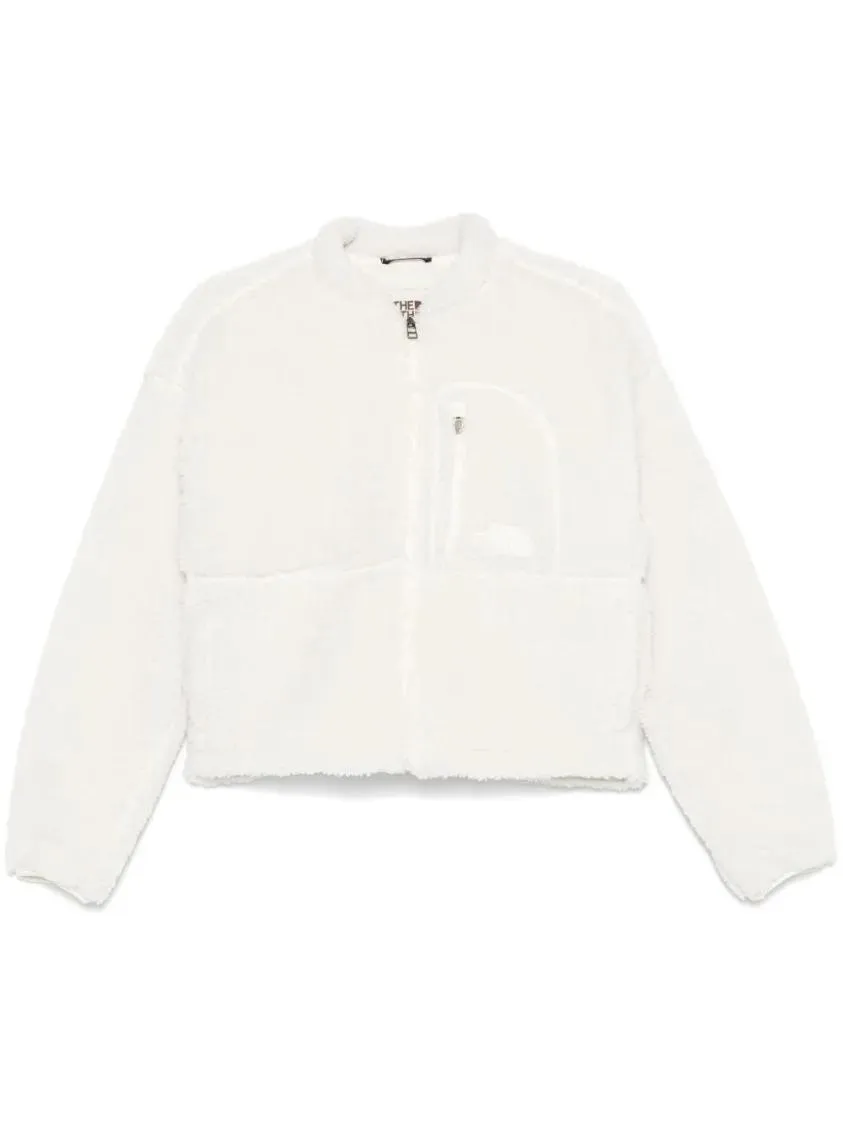 The North Face - Cropped Plush Fleece Sweater - Größe M - weiß The North Face - Cropped Plush Fleece Sweater - Größe M - weiß