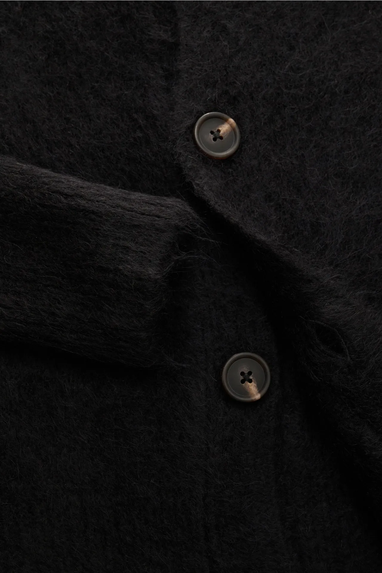 Soft Goat - Herren - Cardigan schwarz – Bild 3