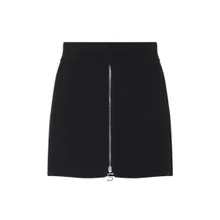 Sportmax - Ribbed Knit Mini Skirt - Größe XS - schwarz Sportmax - Ribbed Knit Mini Skirt - Größe XS - schwarz