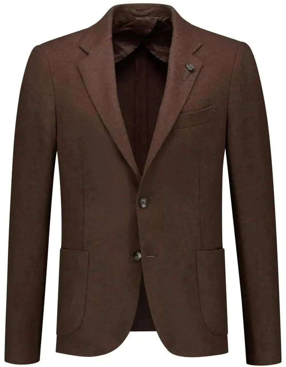 Lardini - Man Jacket Special Line Drop Reg - Größe 48 - braun Lardini - Man Jacket Special Line Drop Reg - Größe 48 - braun