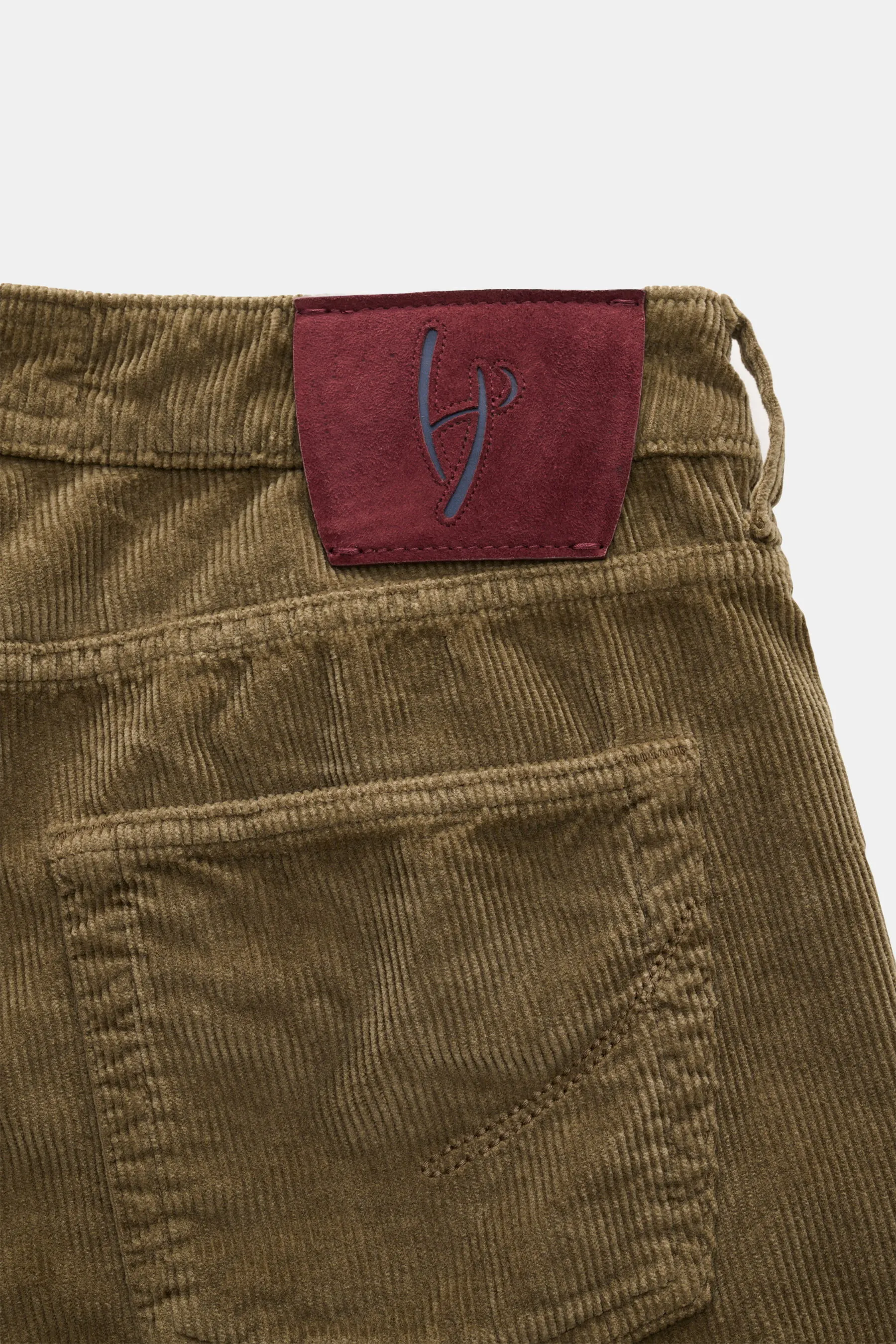 HandPicked - Herren - Cordhose 'Parma' oliv – Bild 3