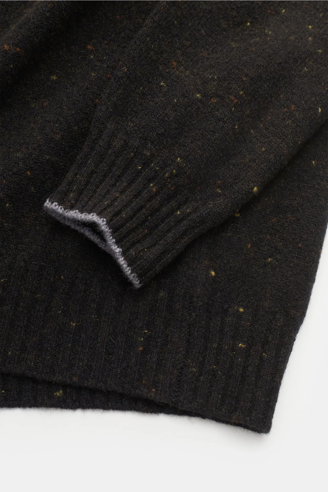 von Braun - Herren - Rundhalspullover oliv – Bild 3