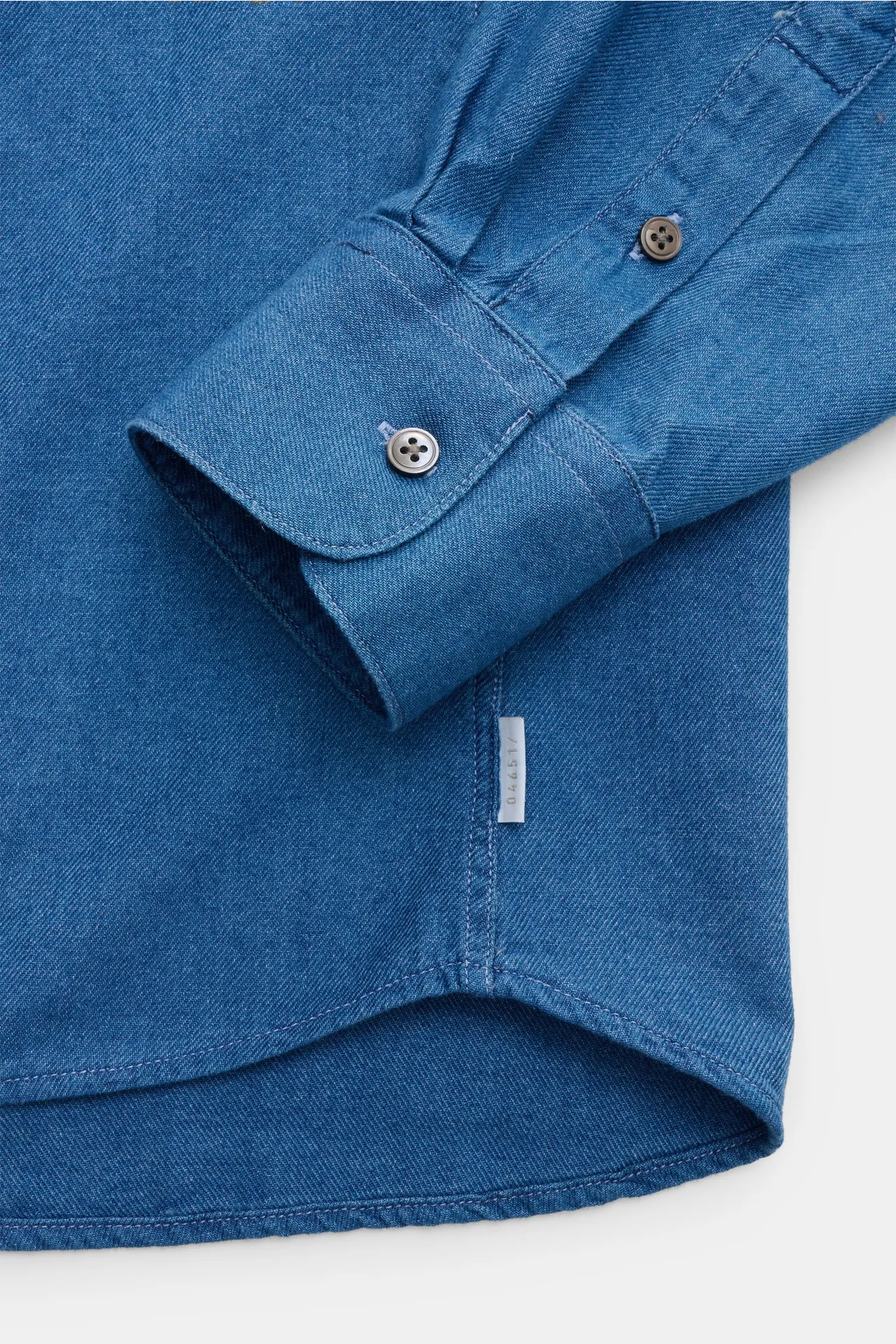 04651/ A trip in a bag - Herren - Casual Hemd Kent-Kragen dunkelblau – Bild 4