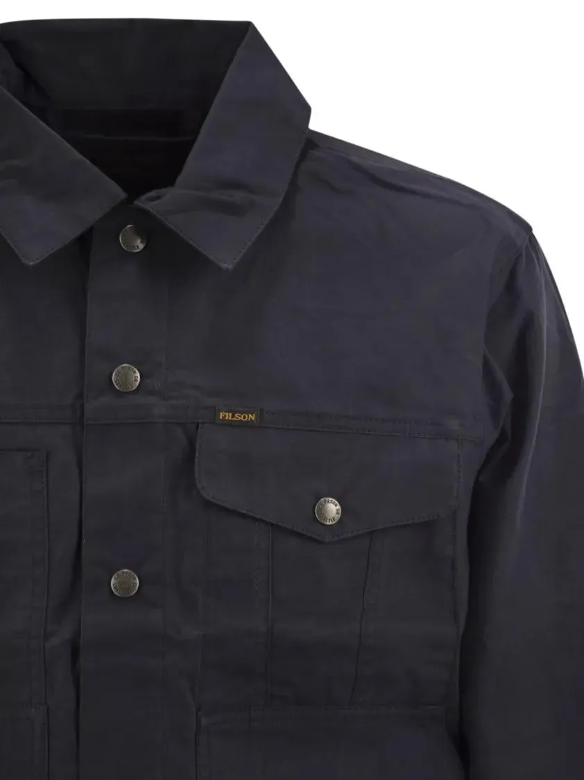 Filson - Ranger - Waxed Cotton Jacket - Größe L - blau – Bild 2