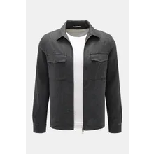 Marco Pescarolo - Herren - Overshirt %27Urus%27 dunkelgrau meliert Marco Pescarolo - Herren - Overshirt %27Urus%27 dunkelgrau meliert