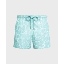 Vilebrequin - Kurze Seashells Stretch-badeshorts Für Herren - Bademode - Monrise - Weiss - Größe XL Vilebrequin - Kurze Seashells Stretch-badeshorts Für Herren - Bademode - Monrise - Weiss - Größe XL