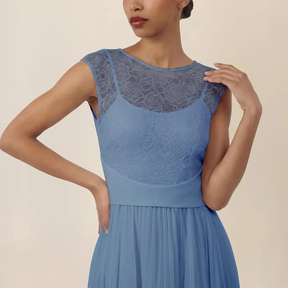 Apart - Cocktailkleid - Größe 46 - blau – Bild 3